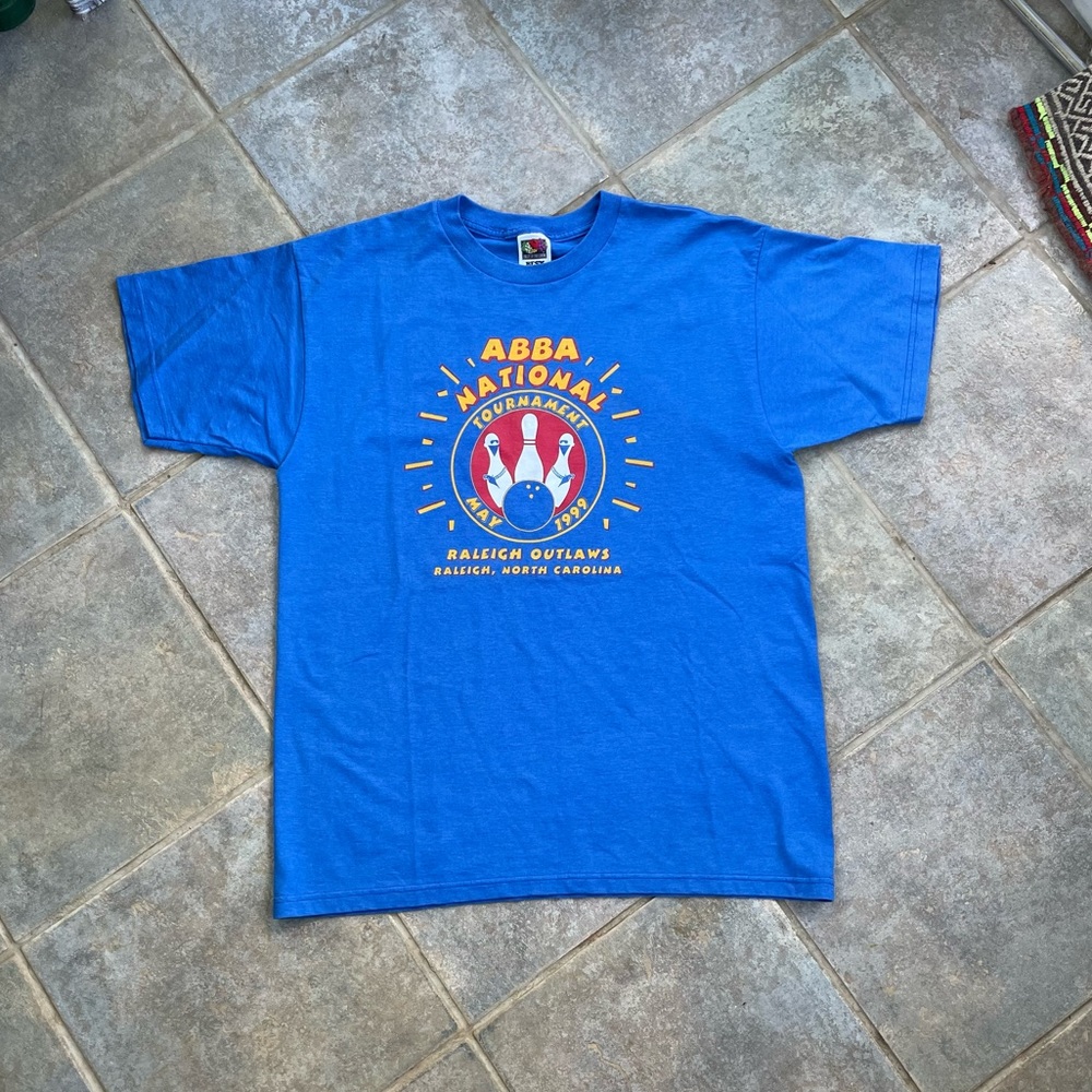 Vintage 1999 “ABBA National” North Carolina Bowling T-Shirt